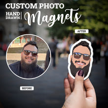 Load image into Gallery viewer, Custom Face Magnets
