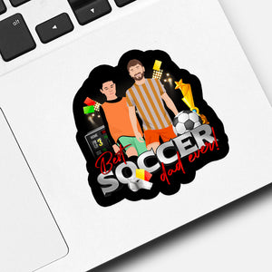 Soccer Dad Sticker designs customize for a personal touch