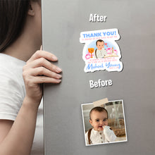 Load image into Gallery viewer, Create your own Custom Magnets for Thank You Christening Name

