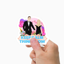 Load image into Gallery viewer, Think Calm Think Prom Sticker Personalized
