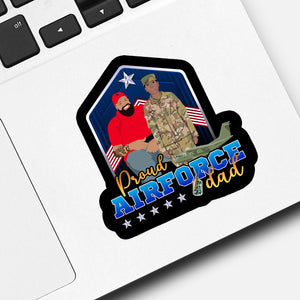 USAF Dad  Sticker designs customize for a personal touch