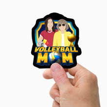 Load image into Gallery viewer, Volleyball Mom Stickers Personalized
