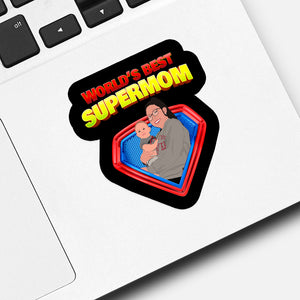 World's Best Mom Sticker designs customize for a personal touch