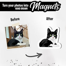 Load image into Gallery viewer, Custom Cat Fridge Magnets
