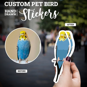 Custom Pet Bird Stickers