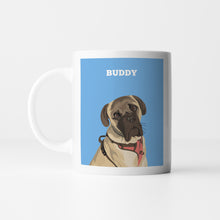 Load image into Gallery viewer, Custom Dog Portrait Mug
