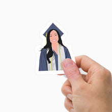 Load image into Gallery viewer, Custom Graduation Photo Stickers
