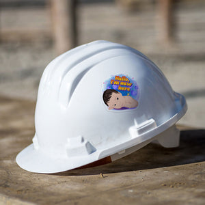 Custom Hard Hat Stickers