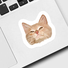 Load image into Gallery viewer, Custom Cat Face Stickers
