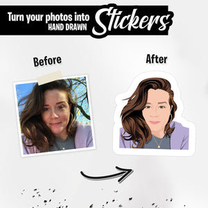 Custom Mom Photo Stickers