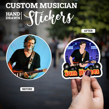 Load image into Gallery viewer, Custom Musician Stickers
