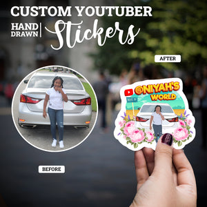 Custom Youtuber Stickers