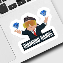 Load image into Gallery viewer, Custom Diamond Hand WSB Stickers
