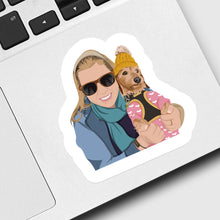 Load image into Gallery viewer, Custom Dog &amp; Owner Stickers
