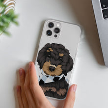 Load image into Gallery viewer, Custom Dog Drawing Clear Case
