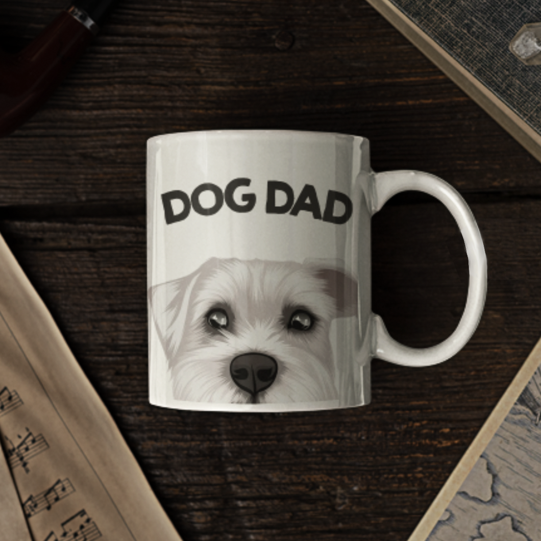 Custom Dog Dad Mug