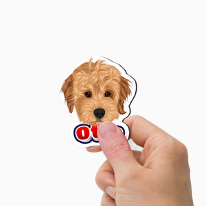 Custom Dog Face Magnets