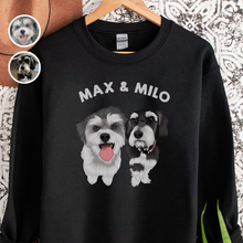 Load image into Gallery viewer, Custom Multiple Pet Name Sweatshirt
