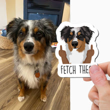 Load image into Gallery viewer, Custom Funny &quot;Fetch These&quot; Dog Magnets
