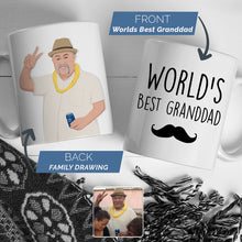 Load image into Gallery viewer, Personalized Worlds Best Grandad Mug
