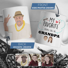 Load image into Gallery viewer, Personalized Grandpa Photo Coffee Mug
