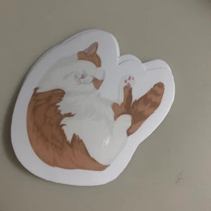 Custom Cat Portrait Stickers