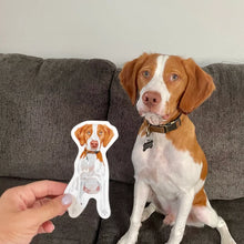 Load image into Gallery viewer, Custom Pet Portrait Stickers
