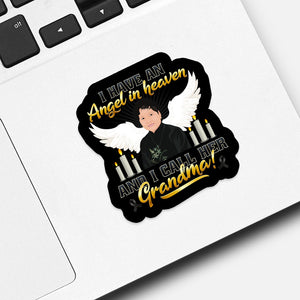 Custom in Memory of  Sticker designs customize for a personal touch