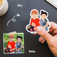 Load image into Gallery viewer, Custom Little League Baseball Stickers
