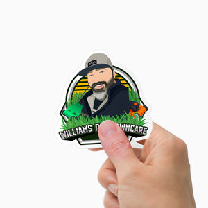 Custom Landscaper Stickers