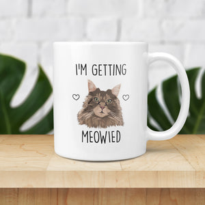 Custom Cat Wedding Mug