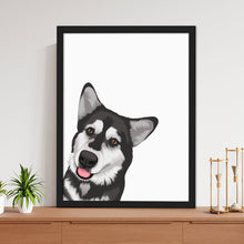 Load image into Gallery viewer, Custom Peekaboo Pet Portraits
