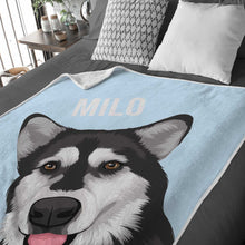 Load image into Gallery viewer, Custom Peekaboo Pet Blanket - Multiple Pets

