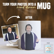 Load image into Gallery viewer, personalised photo gifts for grandparents coffee mug
