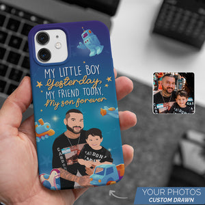 personalized My Little Boy phone case