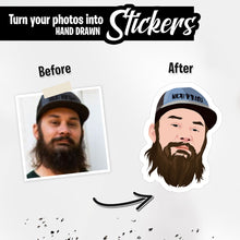 Load image into Gallery viewer, Custom Beard Stickers
