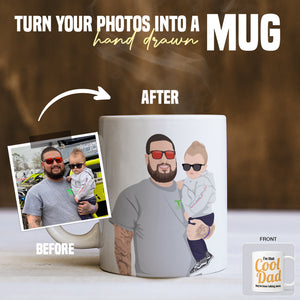personalized coffee mug for your dad