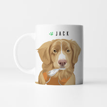 Load image into Gallery viewer, Pet Portrait Mug Personalized
