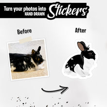 Load image into Gallery viewer, Custom Pet Rabbit Stickers
