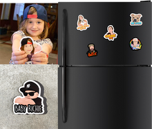 Load image into Gallery viewer, Turn Photos into Custom Drawn Magnets
