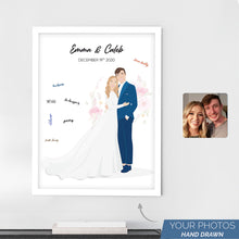 Load image into Gallery viewer, wedding signature guestbook

